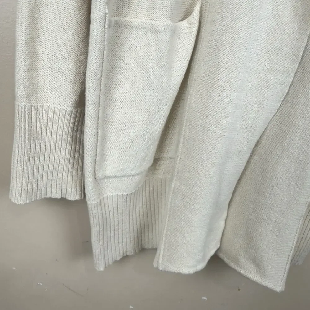 Free People We The Free Desert Knit Blazer Oversized Women Beige Size M
